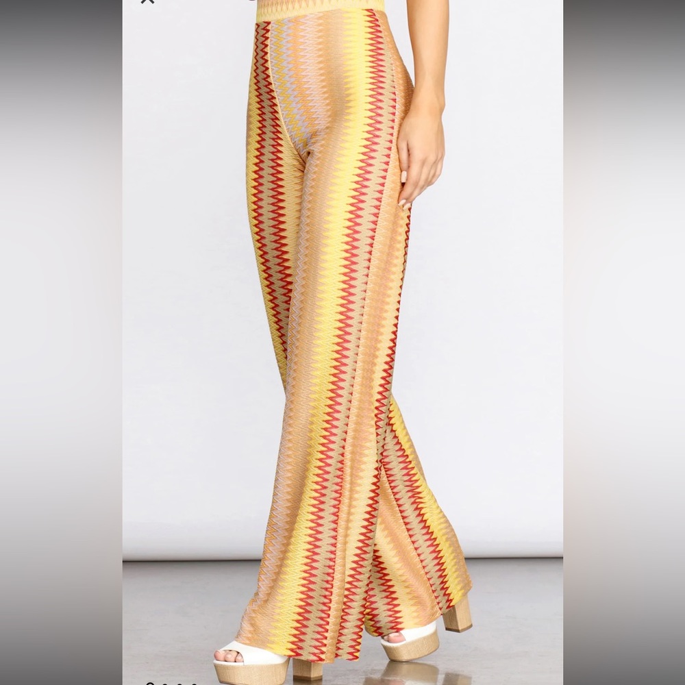 Windsor All The Stripe Moves Straight Leg Pants